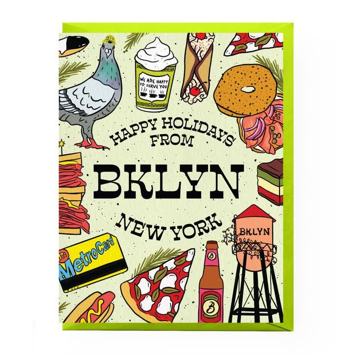 Happy Holidays from Brooklyn, Size: Single