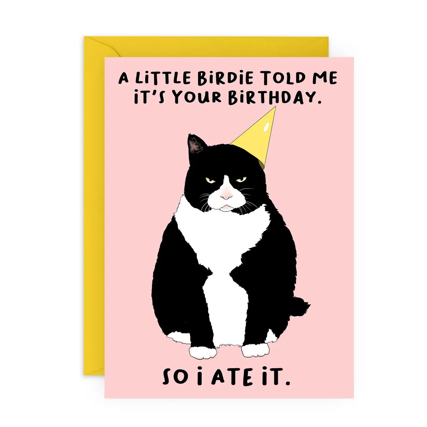 A Little Birdie Funny Birthday