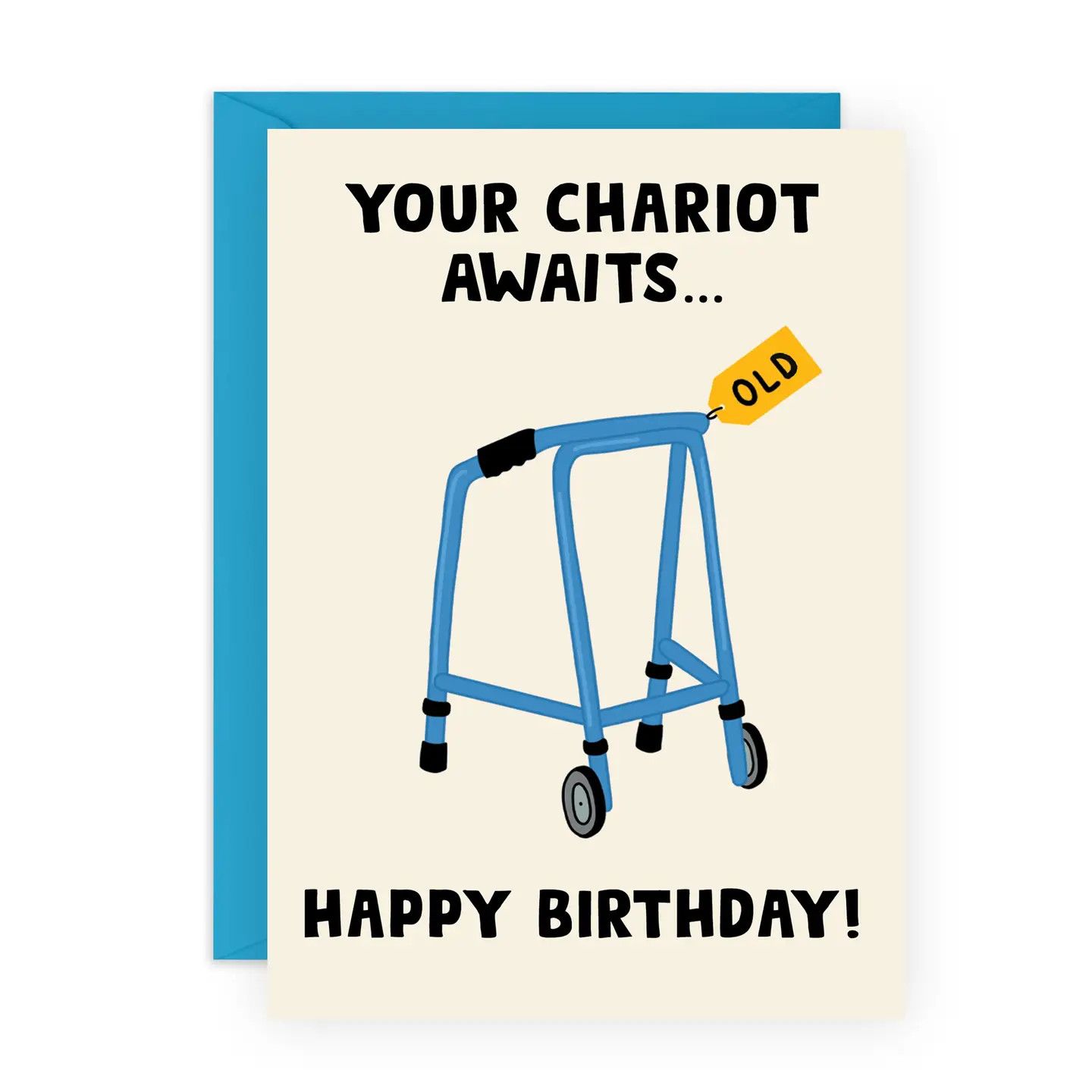 Chariot Awaits Funny Birthday