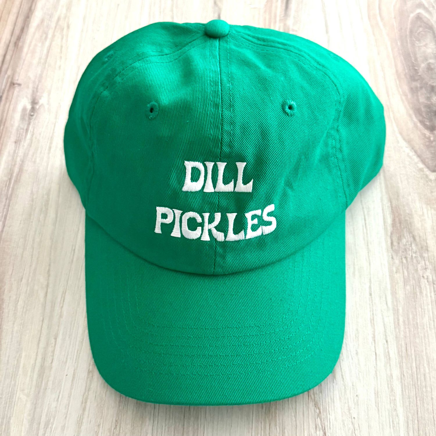 Silver Spider Dill Pickles Baseball Cap