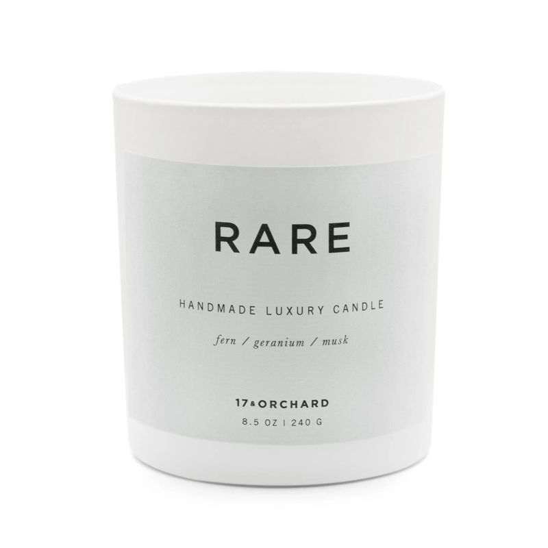 RARE Fern Geranium Musk Floral Jar Candle