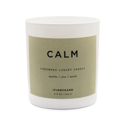 CALM Matcha Aloe Neroli Herbal Jar Candle