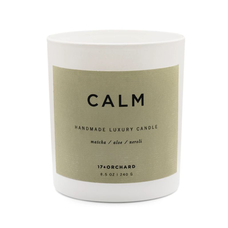 CALM Matcha Aloe Neroli Herbal Jar Candle