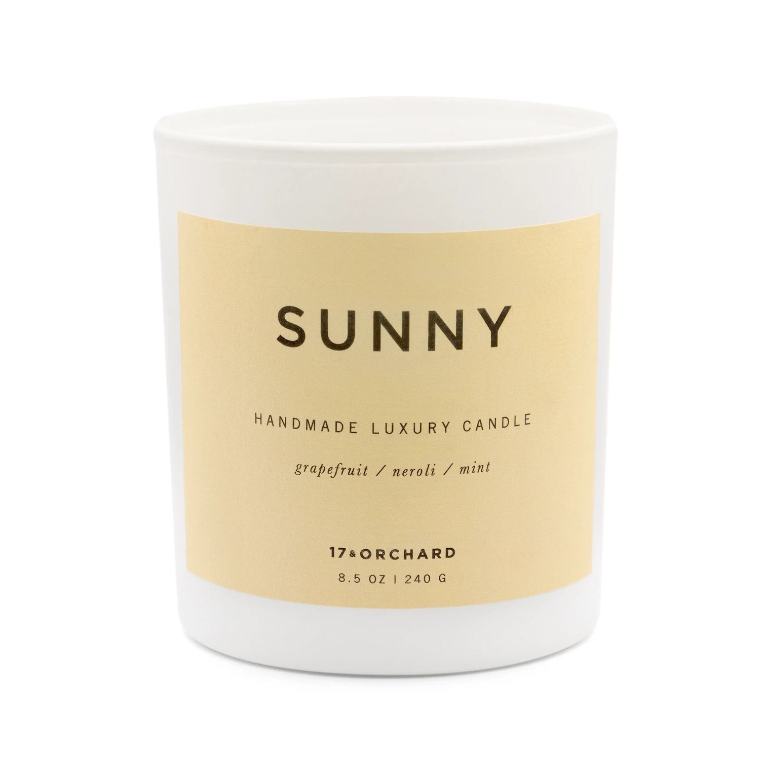 SUNNY Grapefruit Neroli Mint Jar Candle