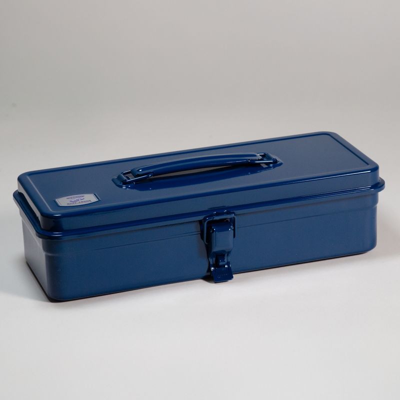 Toyo Flat Lid Top Handle Toolbox T-320 Indigo