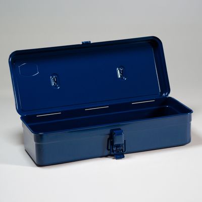 Toyo Flat Lid Top Handle Toolbox T-320 Indigo