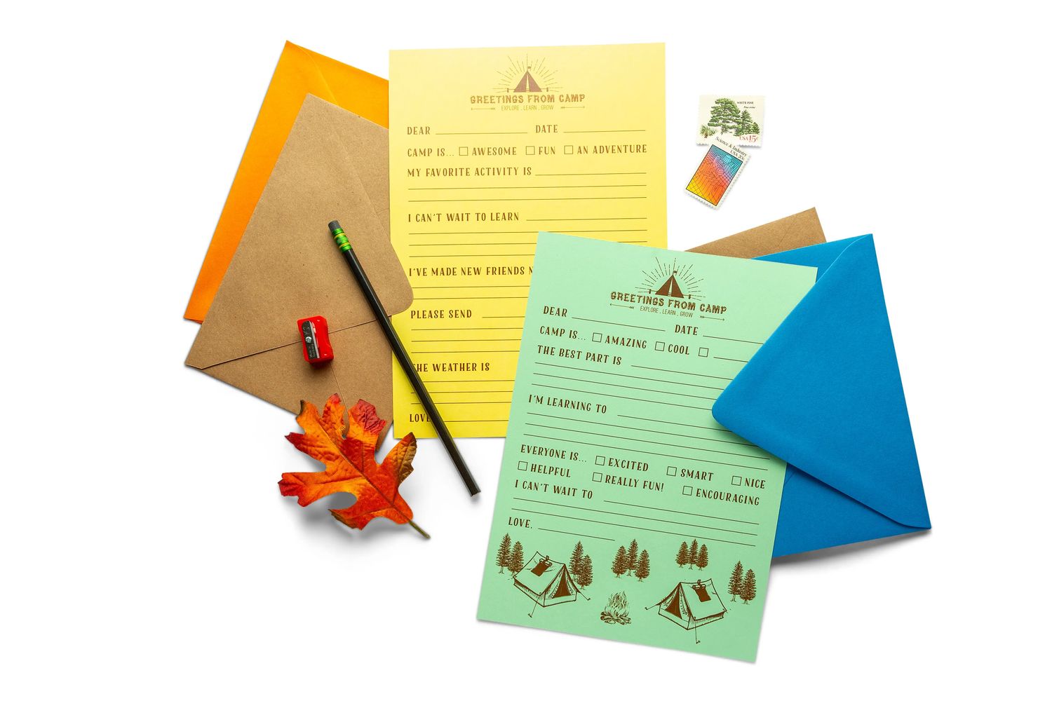 Camp Letter Kit
