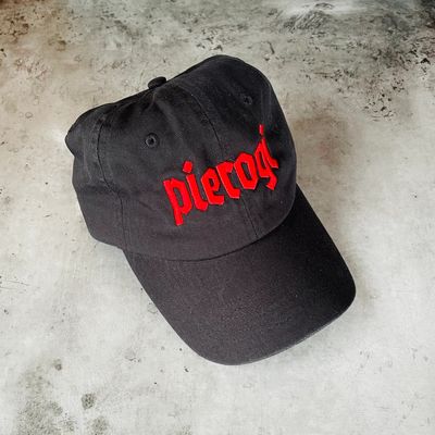 Pierogi Black Baseball Cap