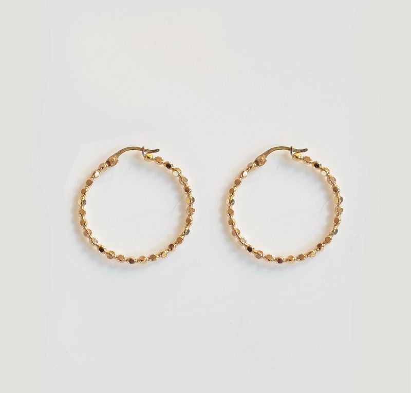 Selah Vie Beaded Hoops