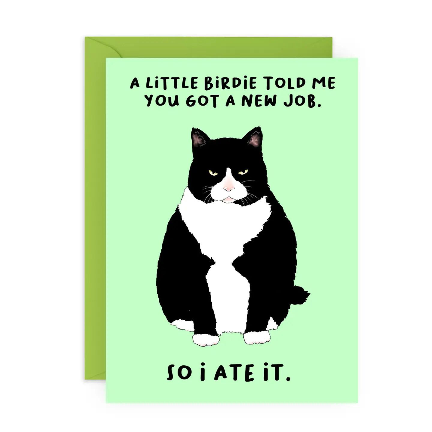 Little Birdie New Job Funny Leaving Card