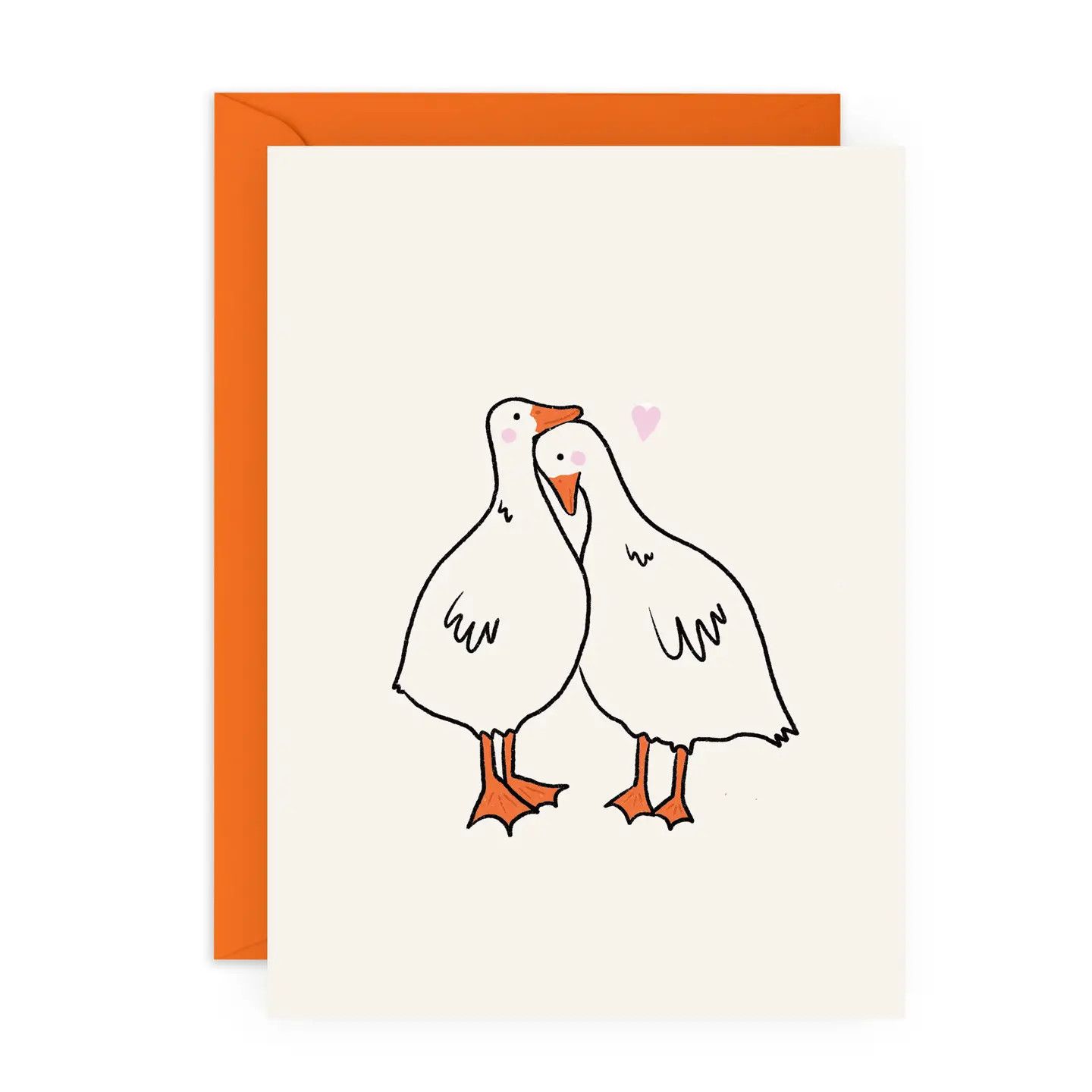 Ducks in Love Cute Anniversary