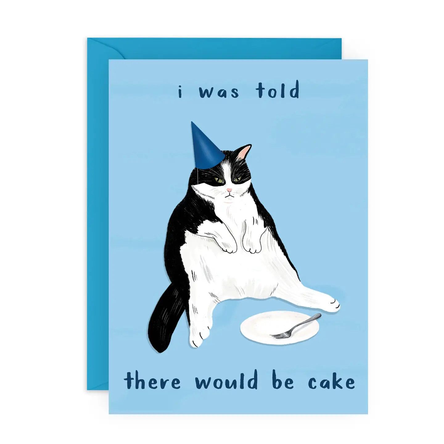 I Was Told There Would Be Cake Funny Birthday Card