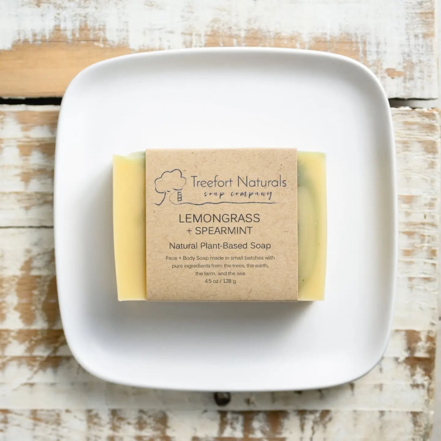 Lemongrass + Spearmint Soap