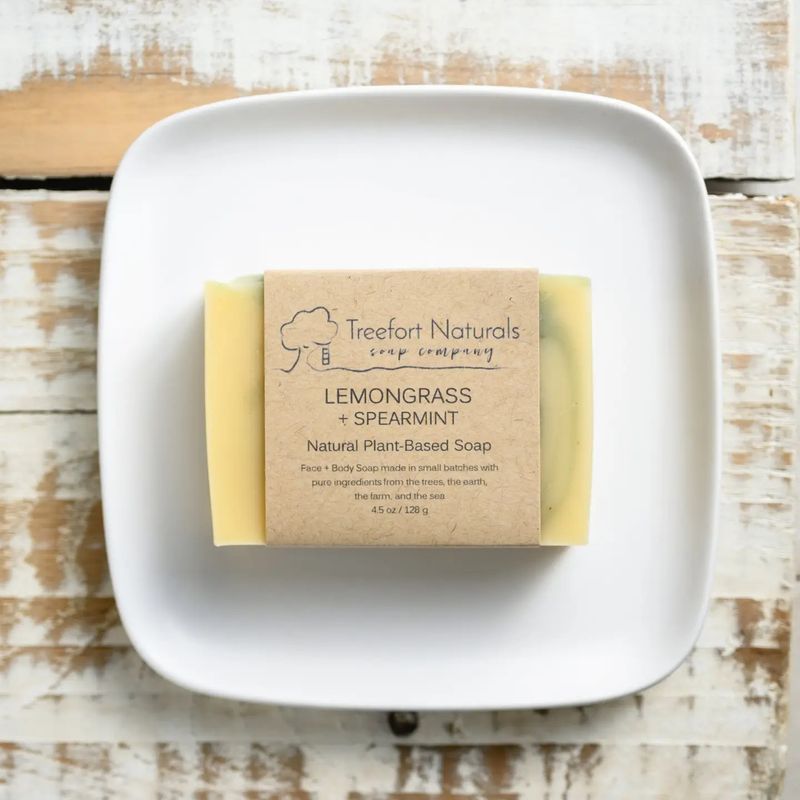 Lemongrass + Spearmint Soap
