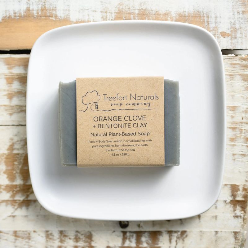 Orange Clove + Bentonite Clay Soap - Shave and Body Bar