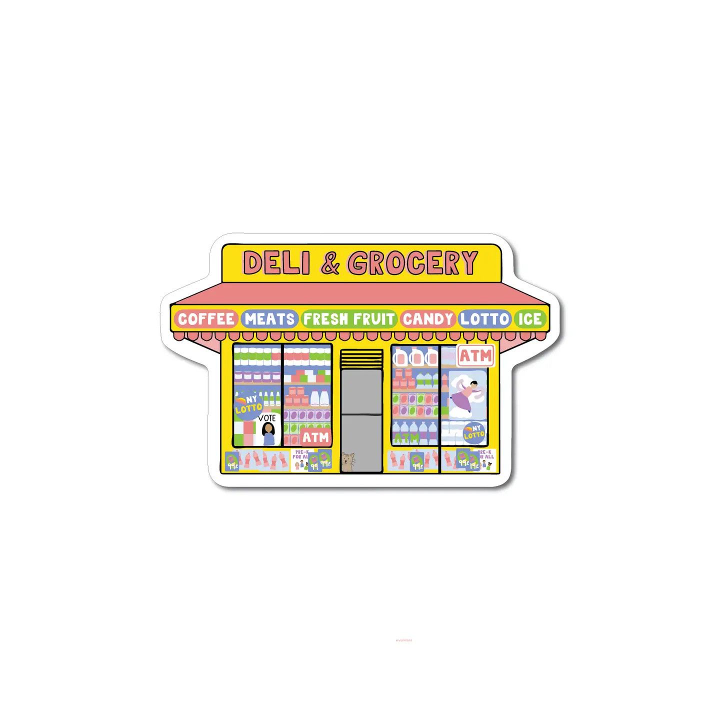 NYC Bodega Sticker