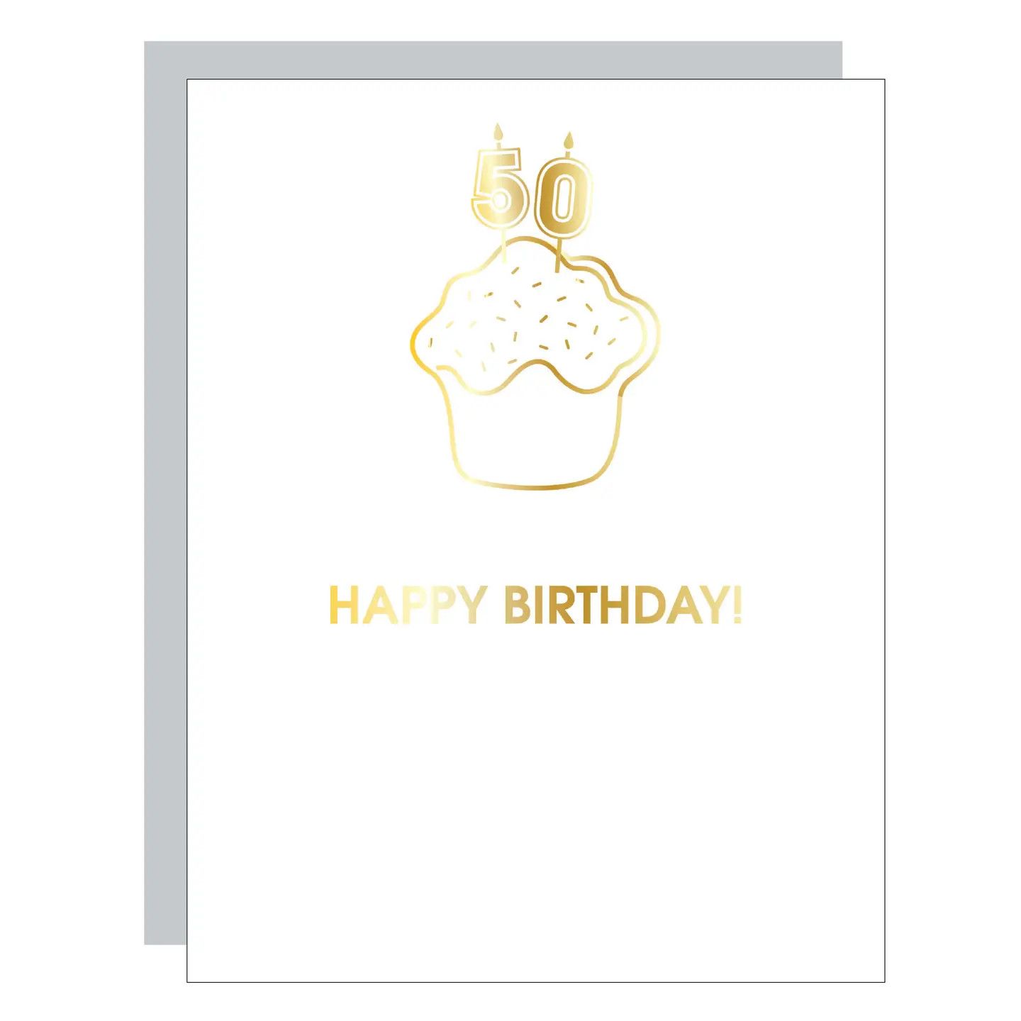 Happy Birthday Candles 50 Paper Clip