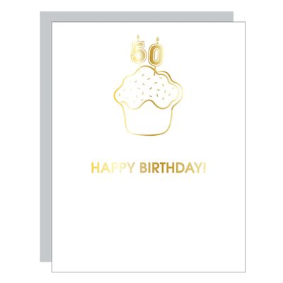 Happy Birthday Candles 50 Paper Clip