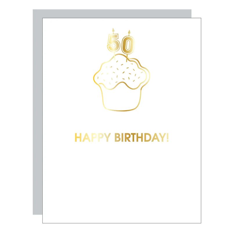 Happy Birthday Candles 50 Paper Clip