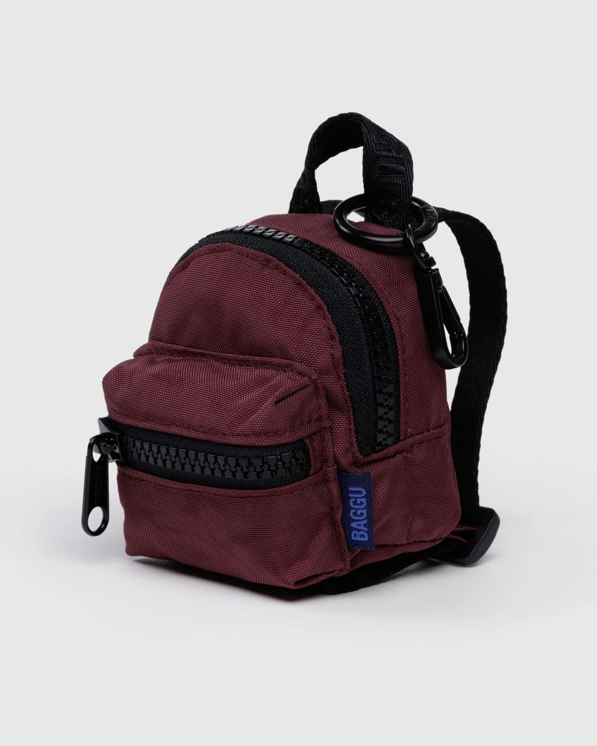Baggu Bag Charm Backpack Mahogany