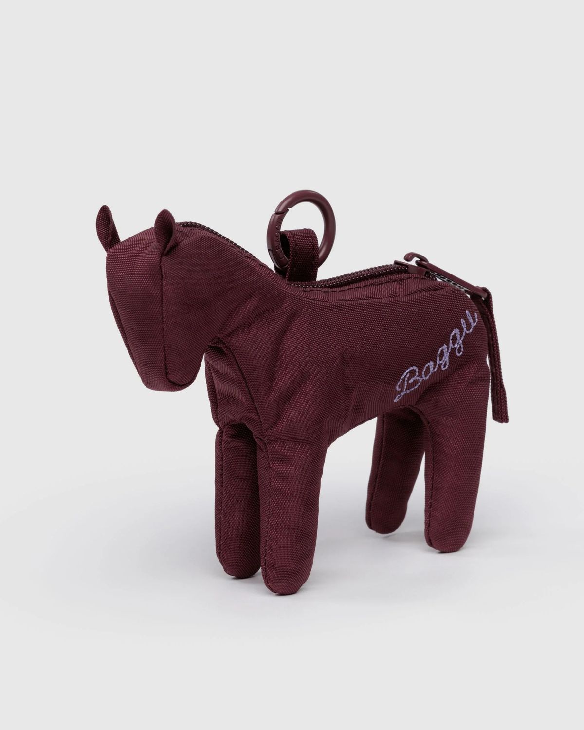 Baggu Bag Charm Horse Mahogany