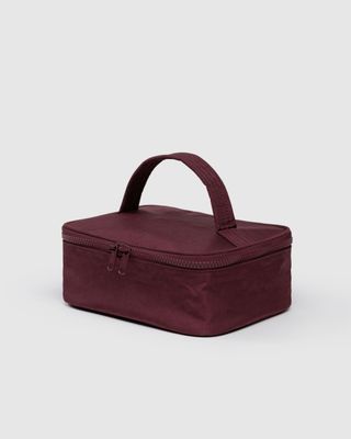 Baggu Small Cosmetic Case Mahogany