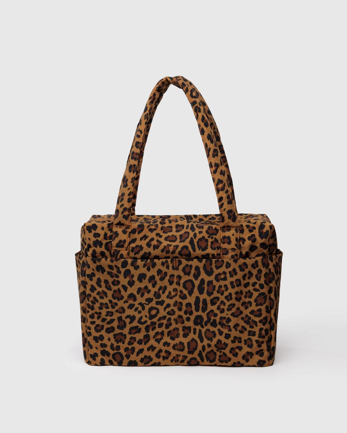 Baggu Small Cloud Carry-On Leopard