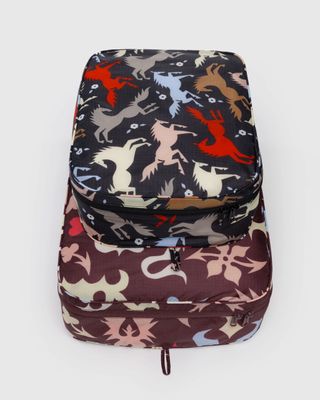 Baggu Large Packing Cube Set Western Cut-Outs