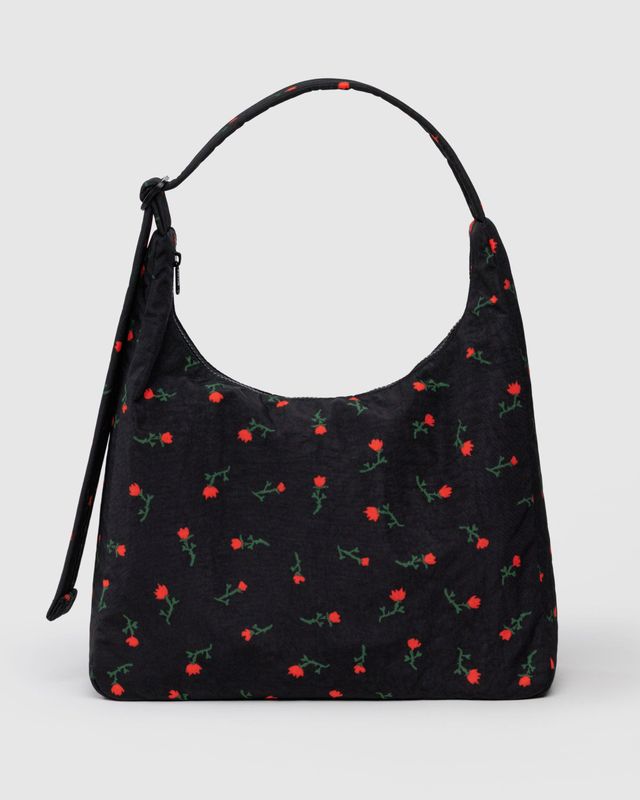 Baggu Nylon Shoulder Bag Painted Wildflower