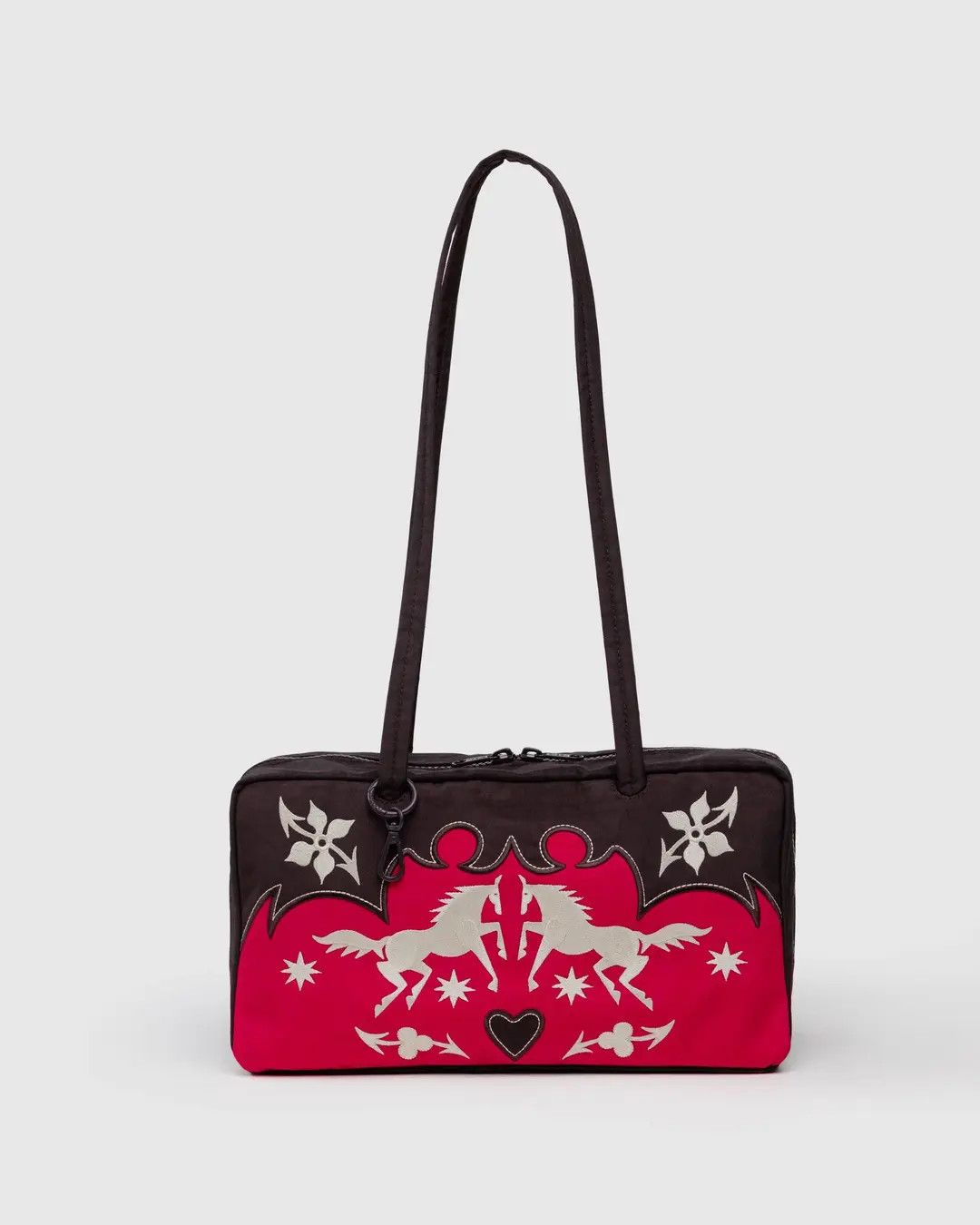 Baggu Nylon Bowler Bag Western Applique