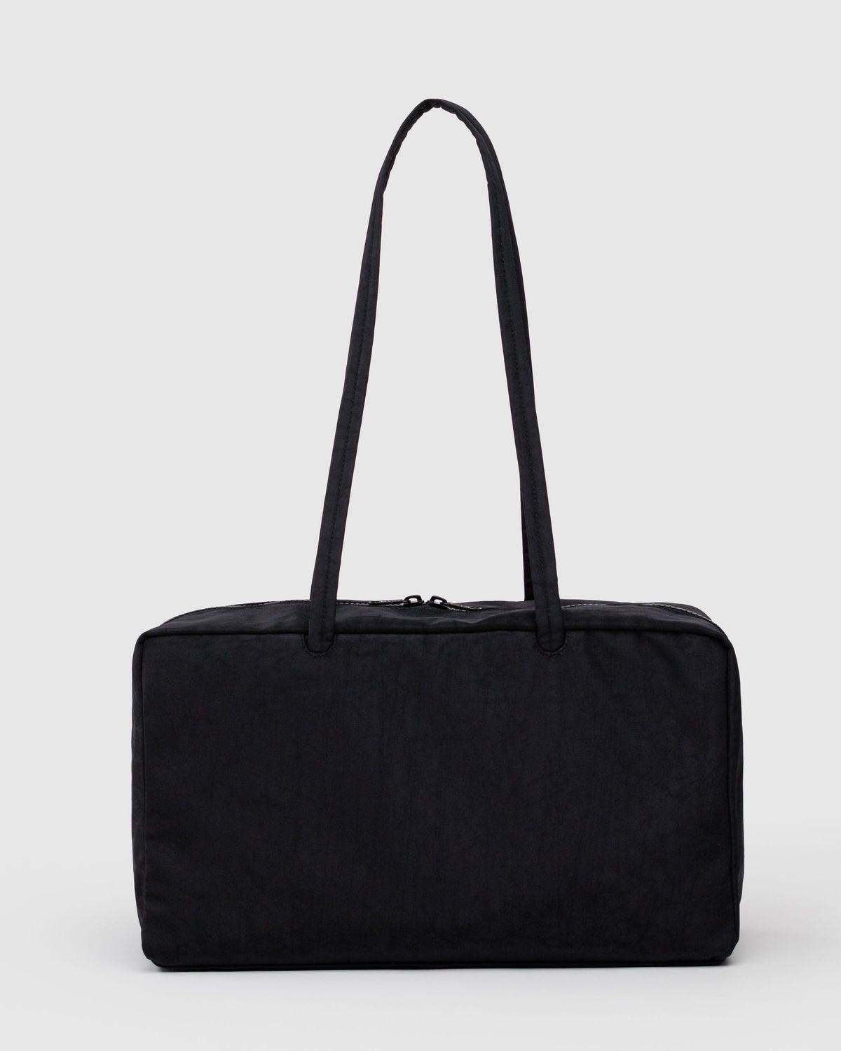 Baggu Medium Nylon Bowler Bag Black