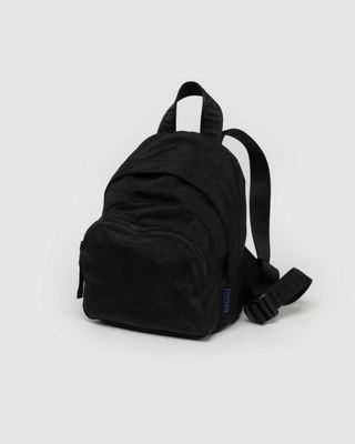 Baggu Mini Nylon Backpack Black