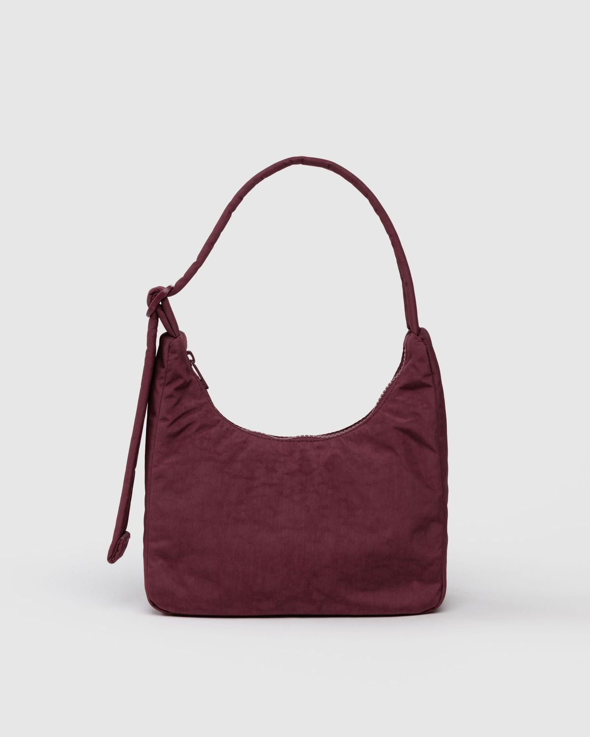 Baggu Mini Nylon Shoulder Bag Mahogany