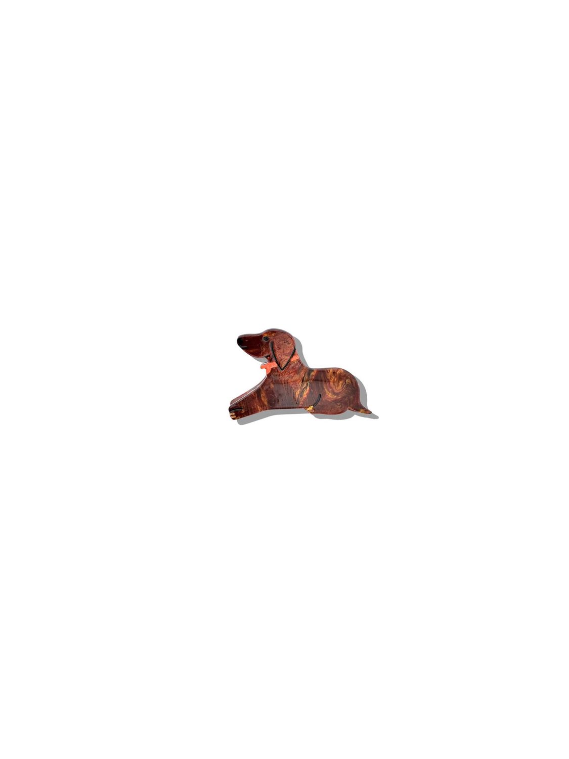 Solar Eclipse Mini Dachshund Hair Claw
