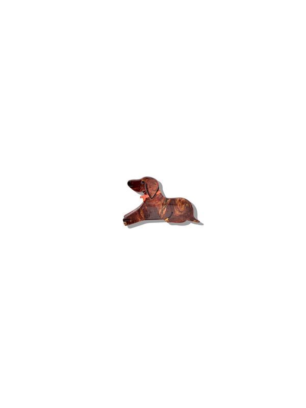 Solar Eclipse Mini Dachshund Hair Claw