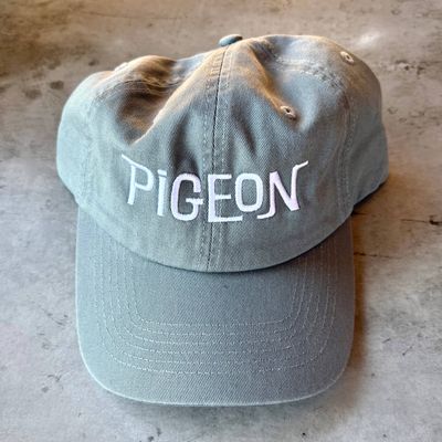 Silver Spider Pigeon Cap