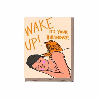 Wake Up Cat Birthday