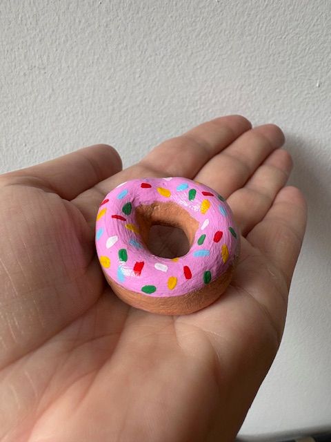 Handmade Donut Magnet