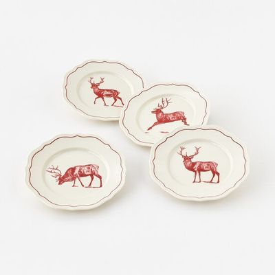 Yuletide Scalloped - Melamine Plate 10&quot;