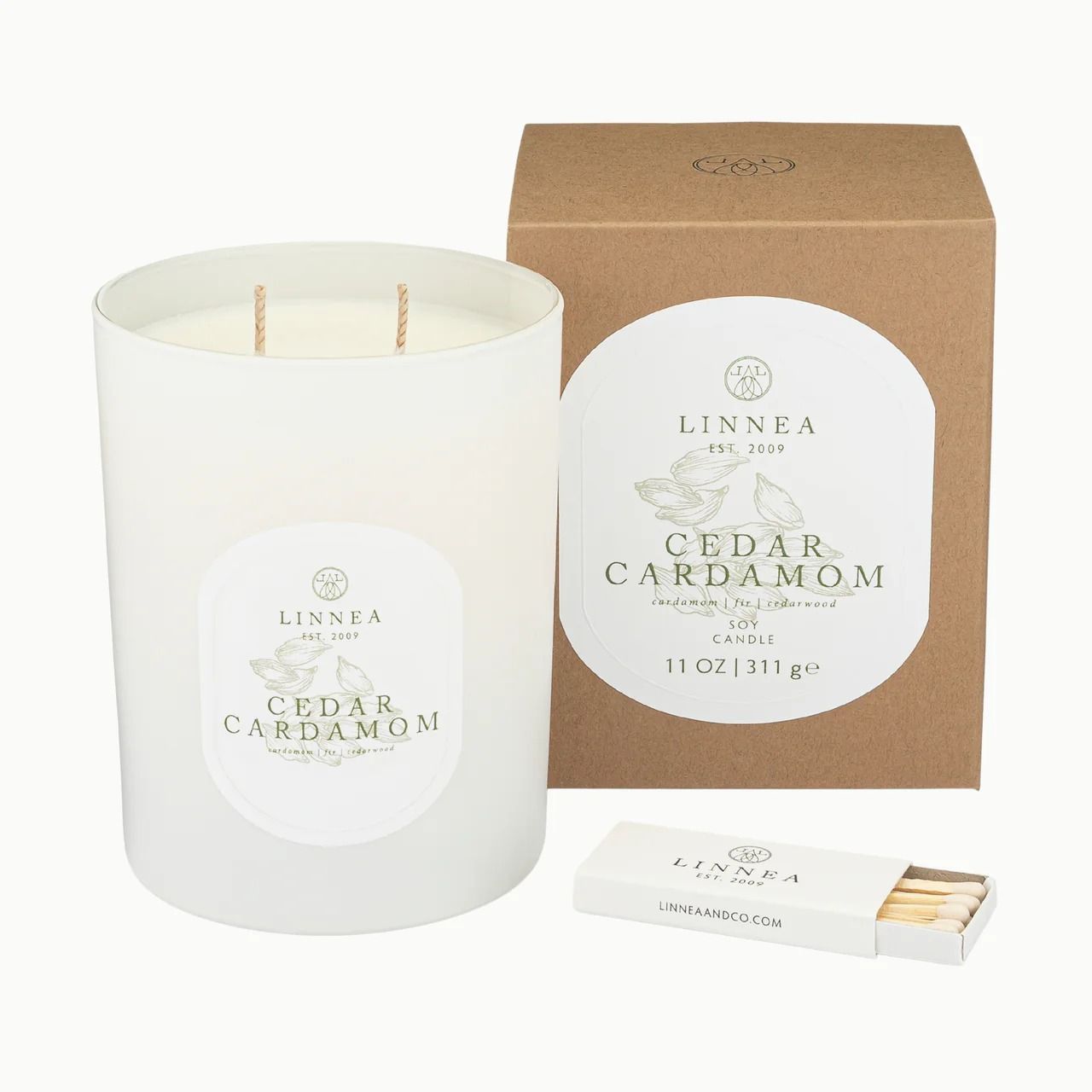 Fall Candle Cedar Cardamom
