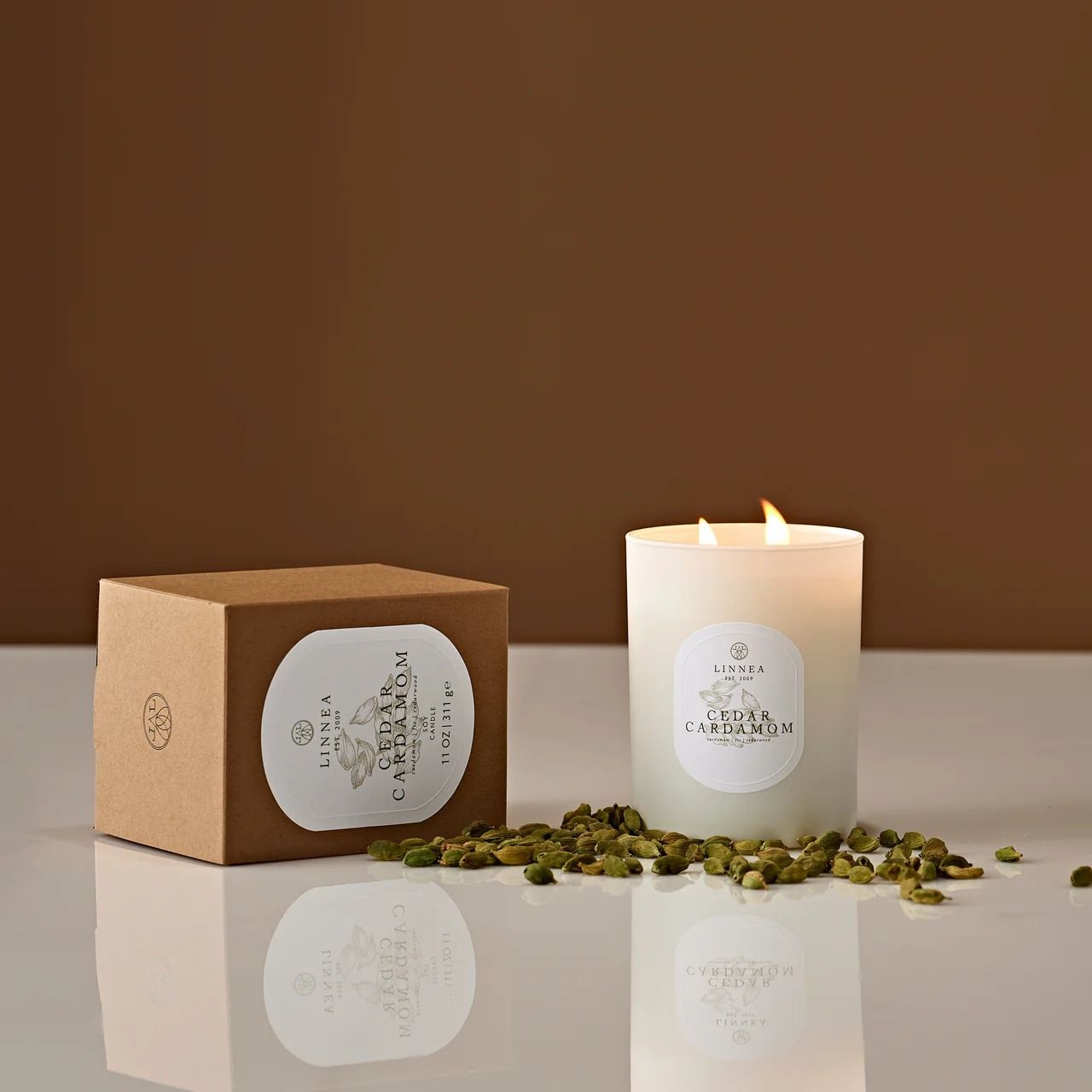 Fall Candle Cedar Cardamom