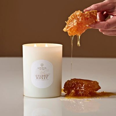 Fall Candle Gilded Honey