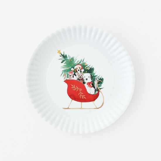Santa Paws - Melamine Platter 16&quot;