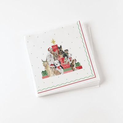 Santa Paws Napkin