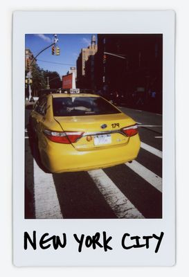 Yellow Cab Postcard