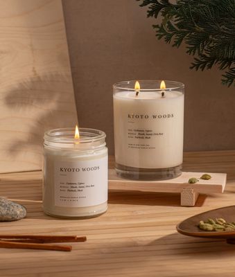 Classic 2-Wick Candle Kyoto Woods