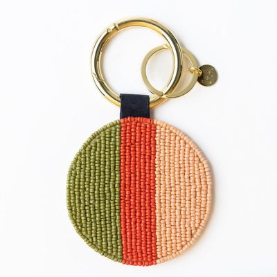 Kelsey Olives Bead Bag Charm