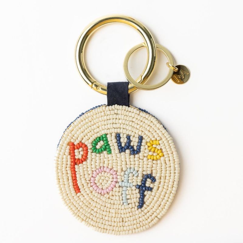 Ink + Alloy Kelsey Paws Off Bead Bag Charm
