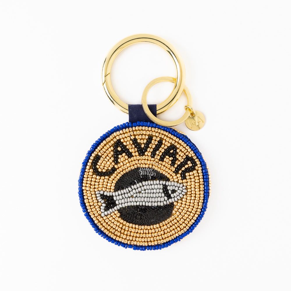 Ink + Alloy Kelsey Caviar Bead Bag Charm