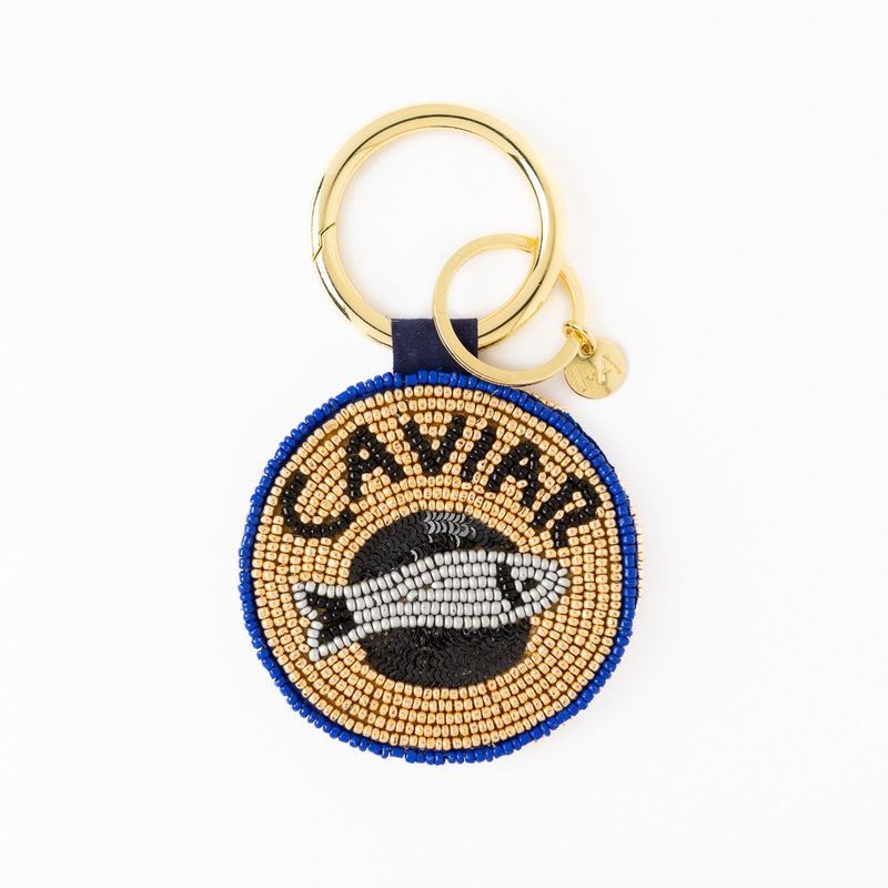 Ink + Alloy Kelsey Caviar Bead Bag Charm